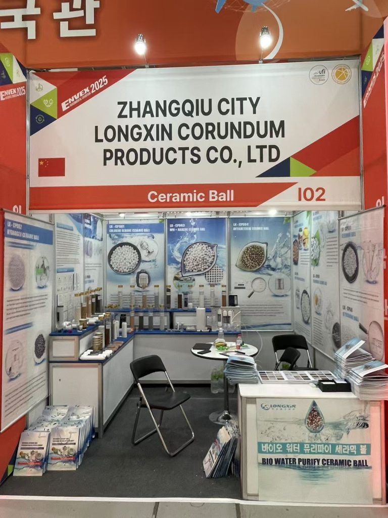 Longxin Showcases Ceramic Filter Media Solutions at ENVEX 2025 Korea